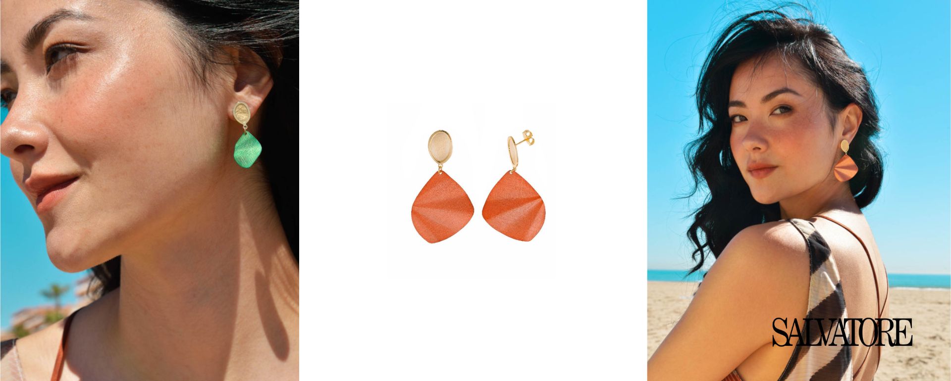 Salvatore Bamboo Summer pendientes